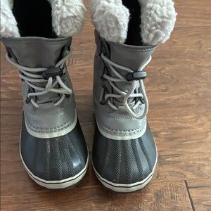 Sorel Kids Gray Snow Boots